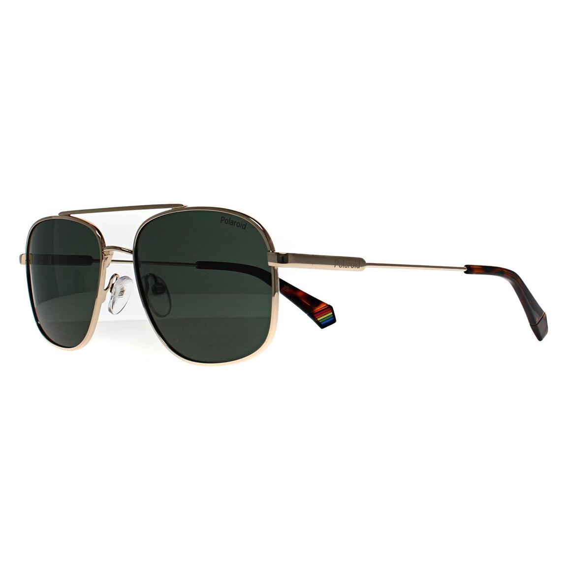 Polaroid Sunglasses PLD 6235/S/X PEF UC Dark Ruthenium Green Green Polarized main product photo