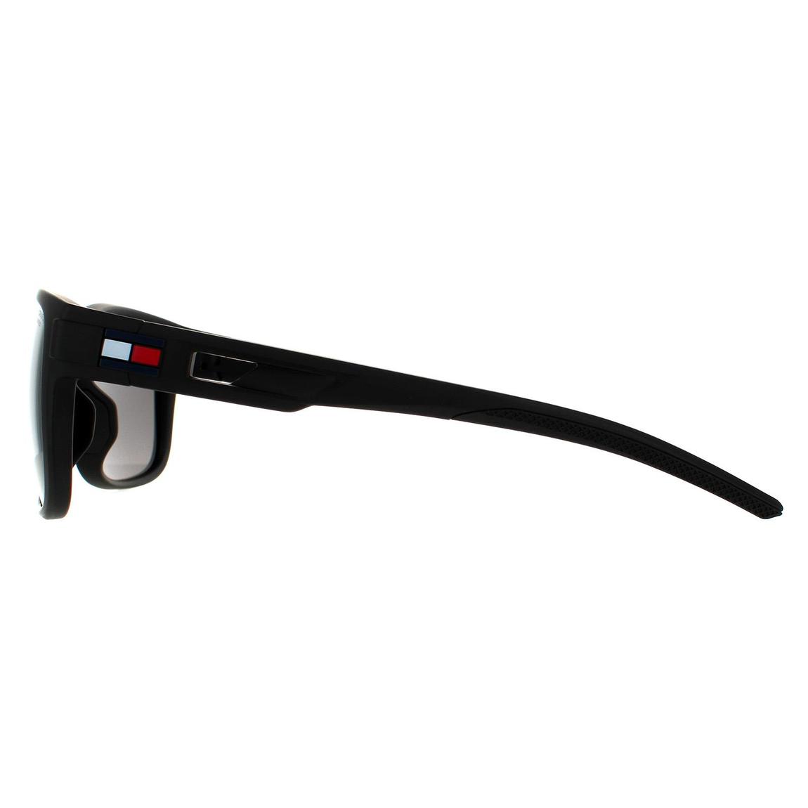 Tommy Hilfiger Sunglasses TH 1913/S 003 M9 Matte Black Grey Polarized main product photo