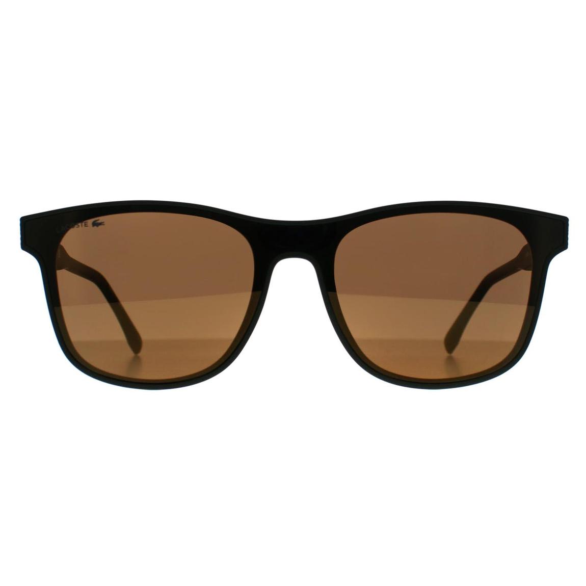 Lacoste Sunglasses L907S 315 Matte Green Brown main product photo