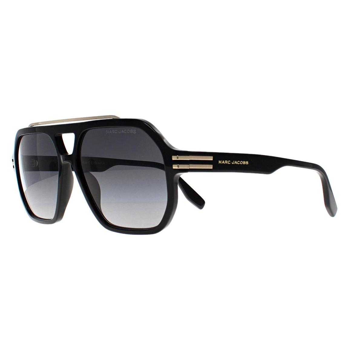 Marc Jacobs Sunglasses MARC 753/S 807 9O Black Dark Grey Gradient main product photo