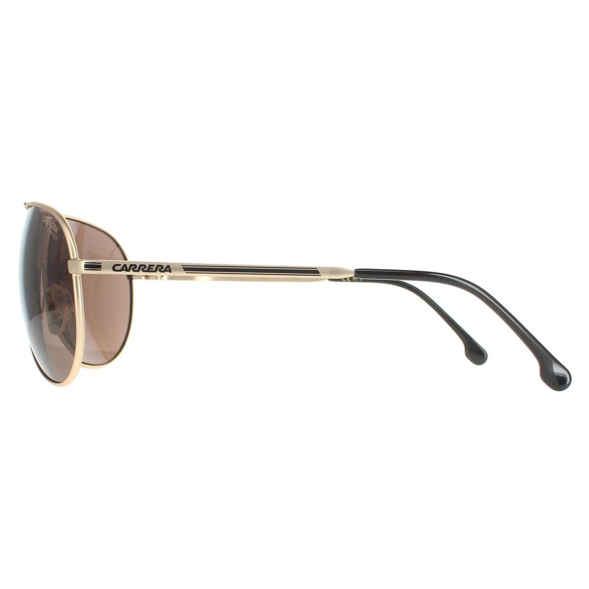 Carrera Sunglasses Gipsy 65 AOZ 70 Matte Gold Brown main product photo