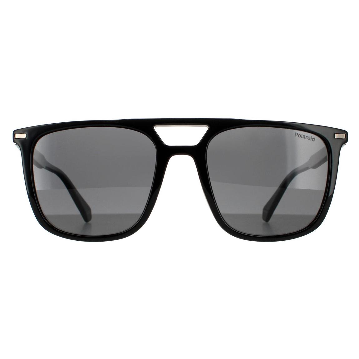 Polaroid Sunglasses PLD 4123/S 807 M9 Black Grey Polarized main product photo