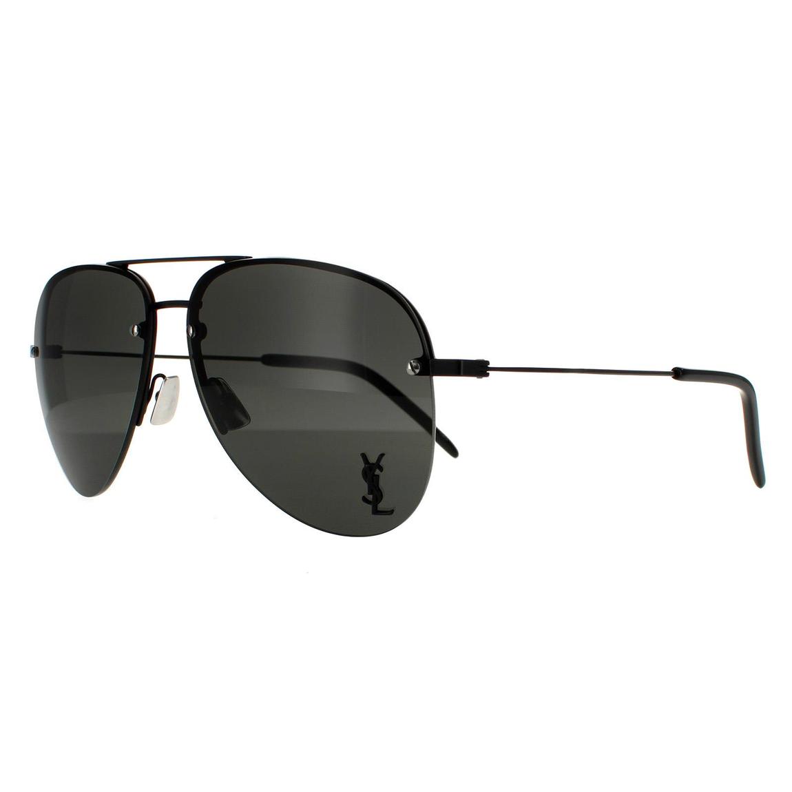Saint Laurent Sunglasses SL CLASSIC 11 M 001 Black Grey main product photo