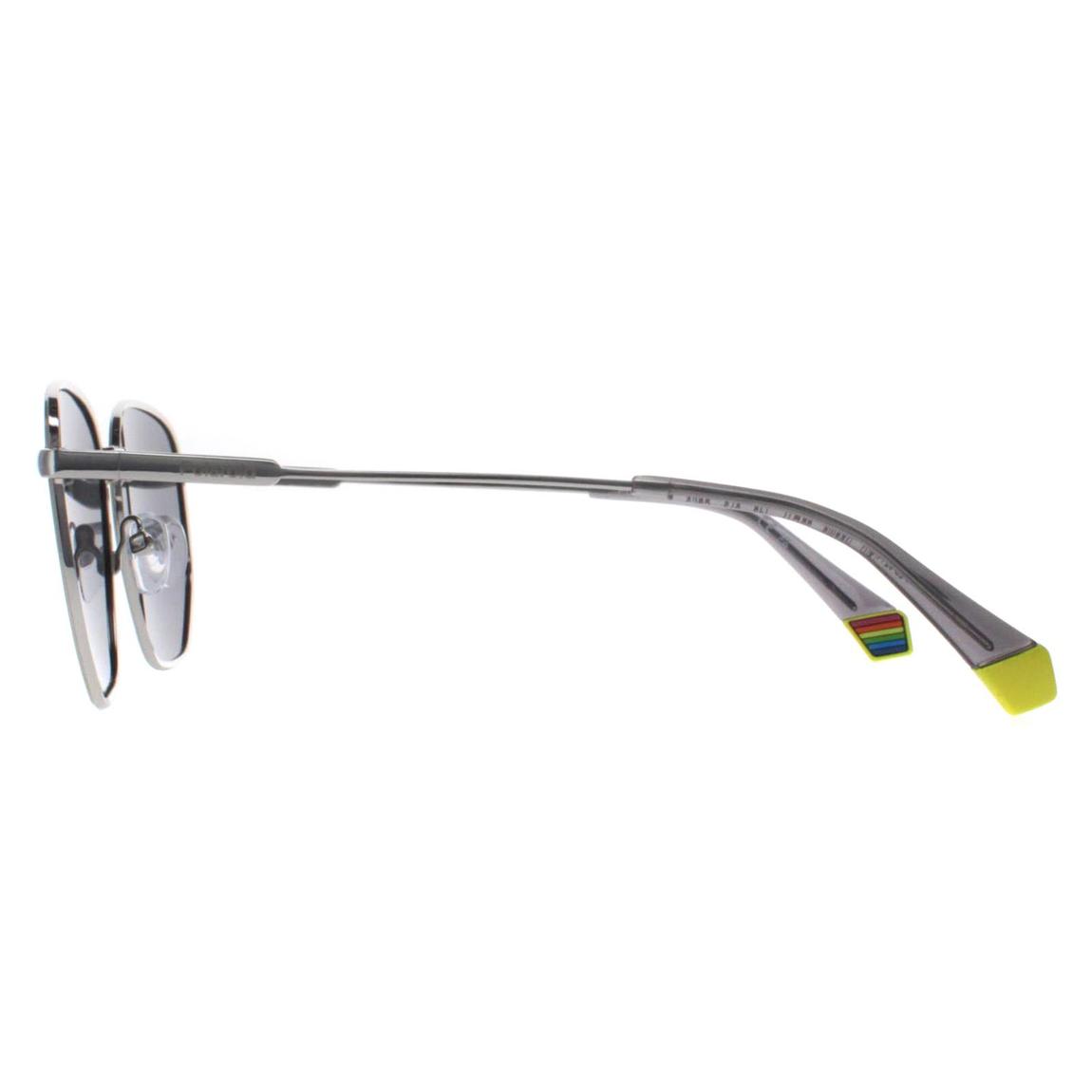Polaroid Sunglasses PLD 6214/S/X KU2 M9 Palladium Yellow Grey Polarized main product photo
