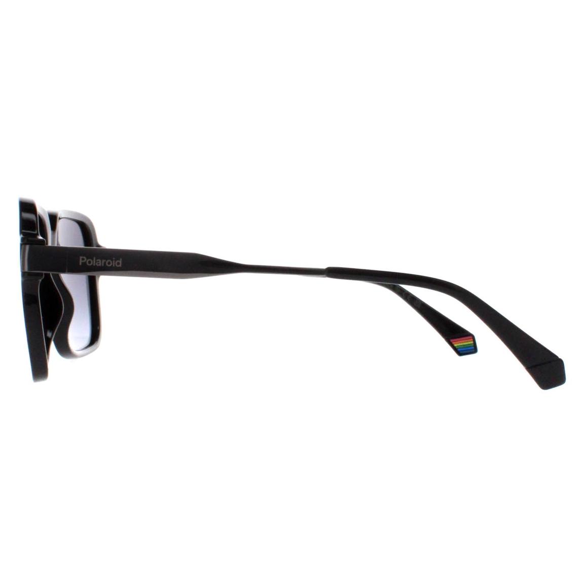 Polaroid Sunglasses PLD 6220/S/X 807 WJ Black Grey Gradient Polarized main product photo