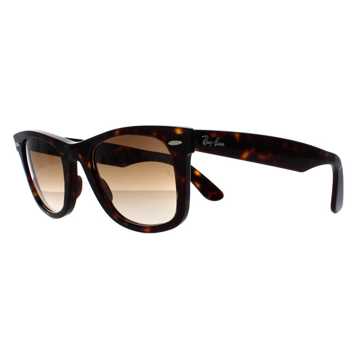 Ray-Ban Sunglasses Wayfarer 2140 902/51 Havana Brown Gradient Medium 50mm main product photo
