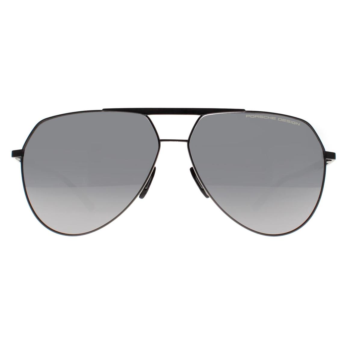 Porsche Design Sunglasses P8931 D Gunmetal Silver Mirrored main product photo