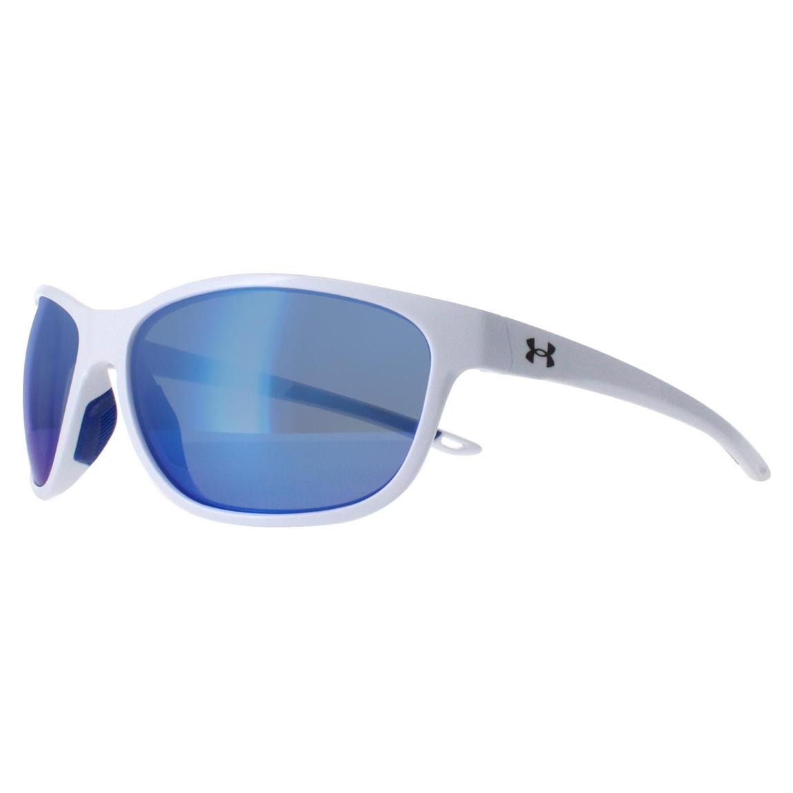 Under Armour Sunglasses Undeniable YO6 White Blue Mirror main product photo