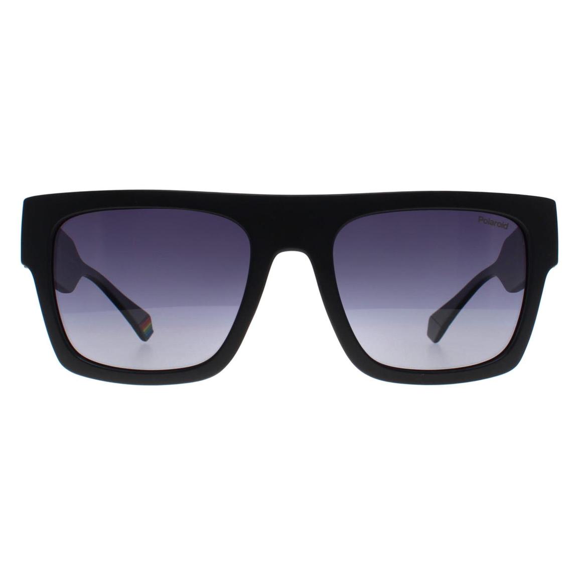 Polaroid Sunglasses PLD 6224/S/X 003 WJ Matte Black Grey Gradient Polarized main product photo