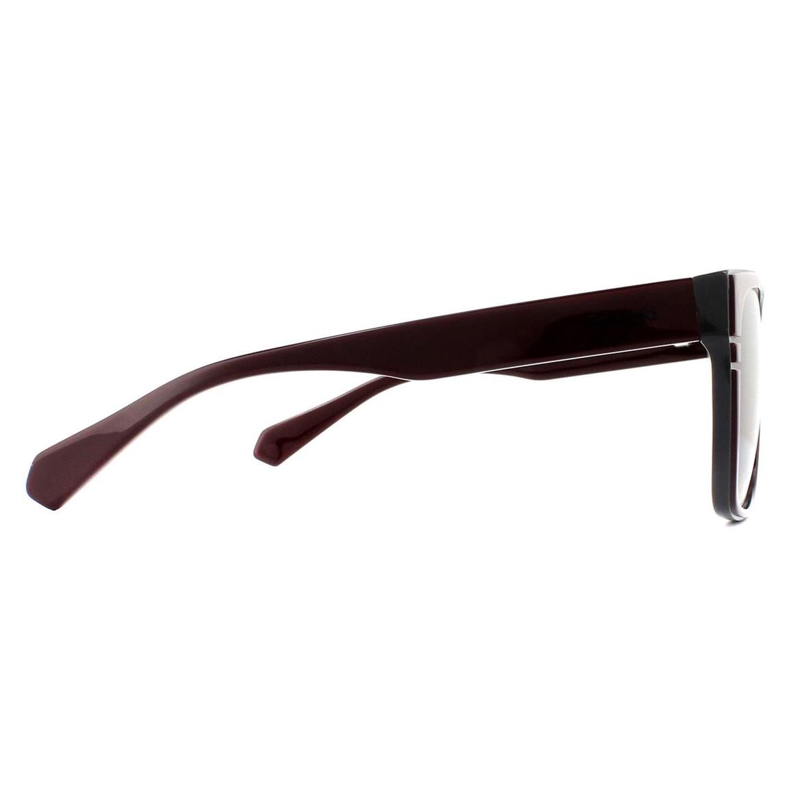 Polaroid Sunglasses PLD 6086/S/X FSF C3 Burgundy Grey Grey Polarized main product photo