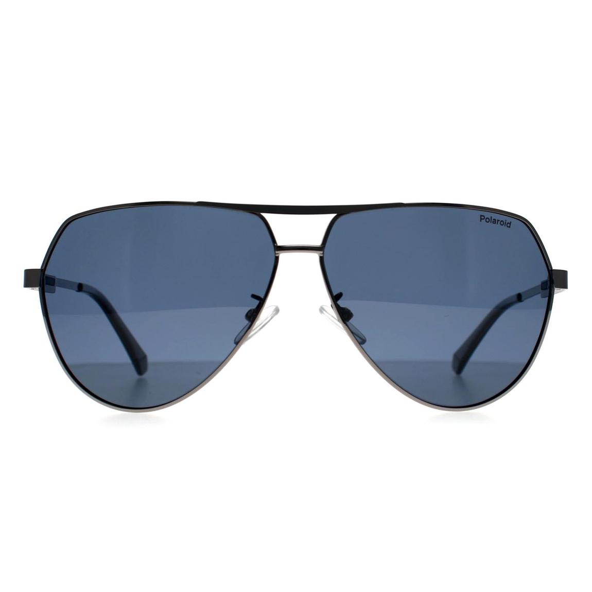 Polaroid Sunglasses PLD 2145/G/S/X 6LB C3 Silver Blue Polarized main product photo