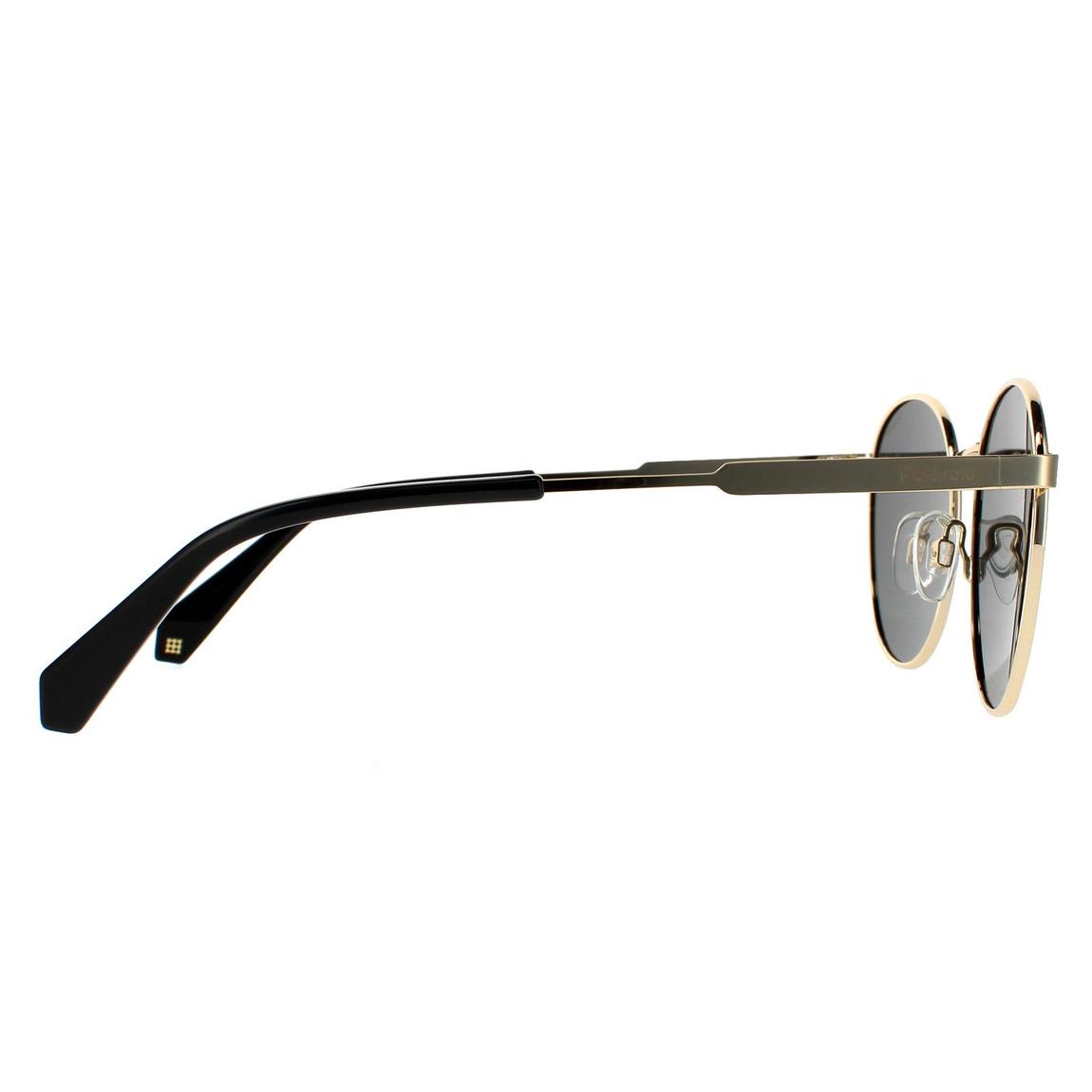 Polaroid Sunglasses PLD 2053/S 2F7 M9 Gold Grey Grey Polarized main product photo