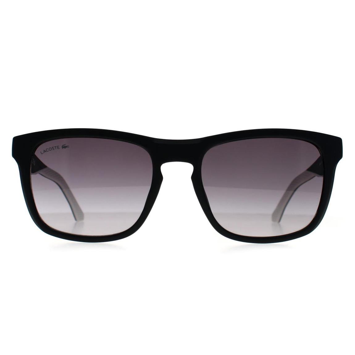 Lacoste Sunglasses L956S 002 Matte Black Grey Gradient main product photo