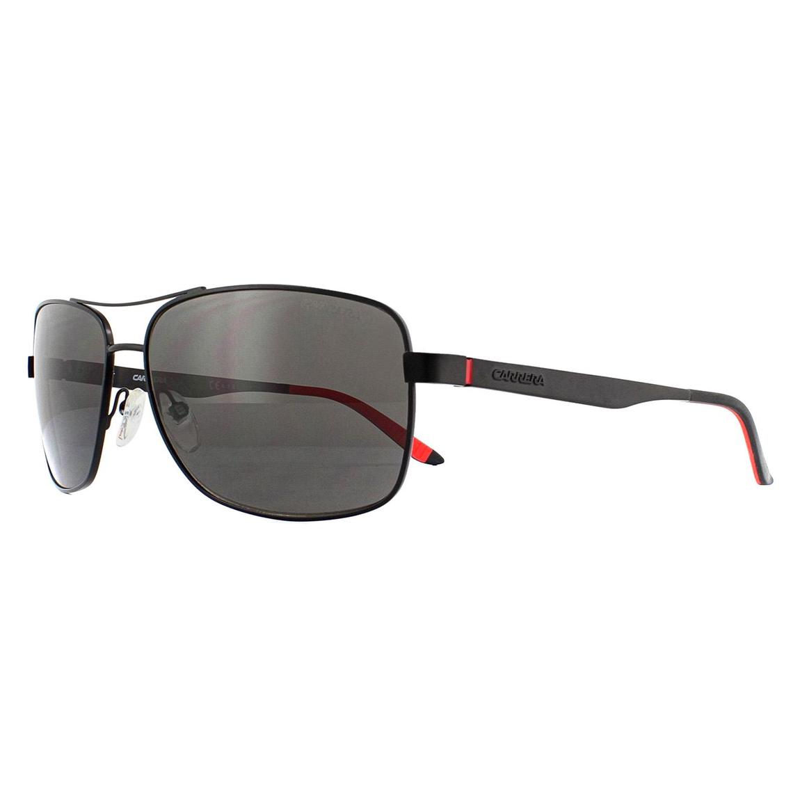 Carrera Sunglasses 8014/S 003 M9 Matte Black Grey Polarized main product photo
