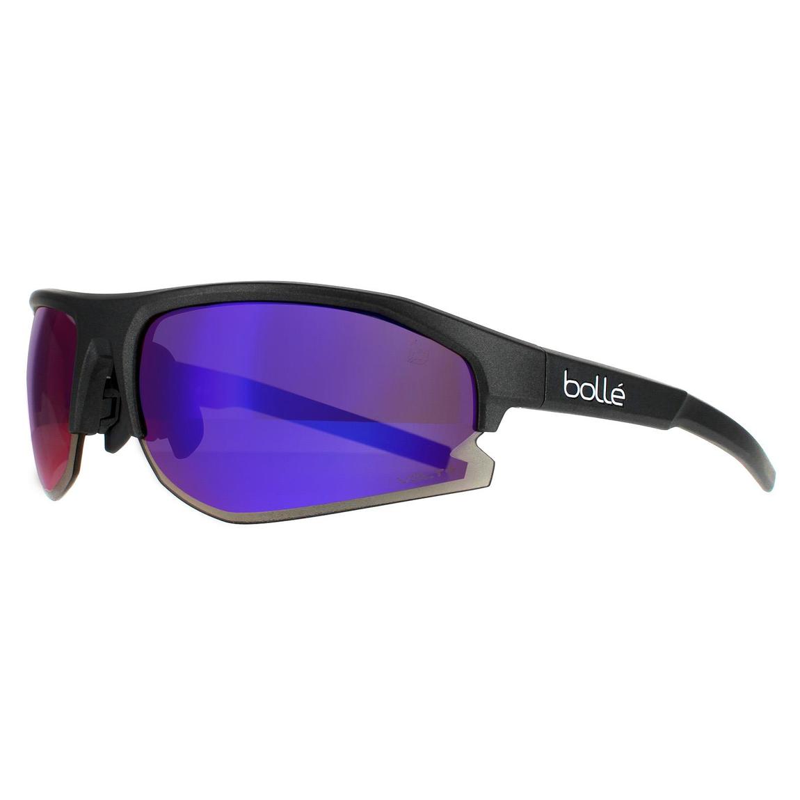 Bolle Sunglasses Bolt 2.0 BS003004 Titanium Matte Volt+Ultraviolet Polarized main product photo