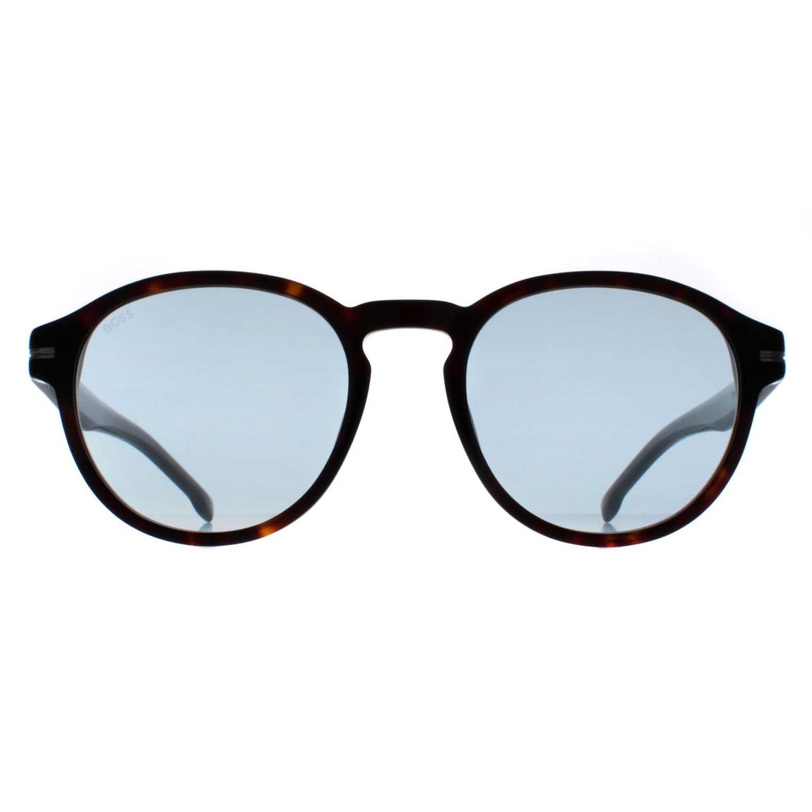 Hugo Boss Sunglasses BOSS 1506/S 086 1N Havana Azure Photochromic main product photo