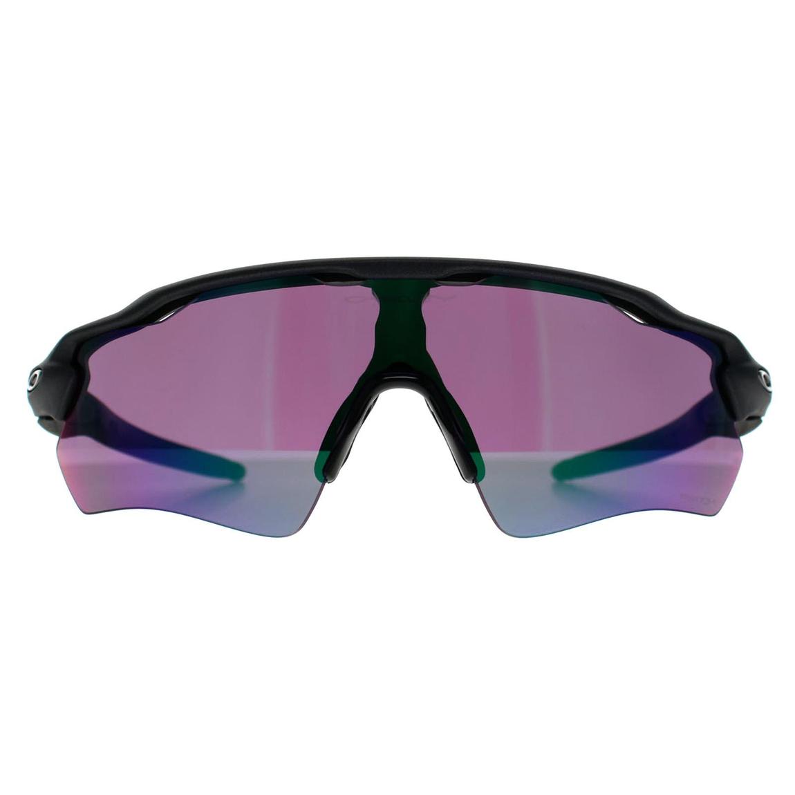 Oakley Sunglasses Radar EV Path OO9208-A1 Steel Prizm Road Jade main product photo