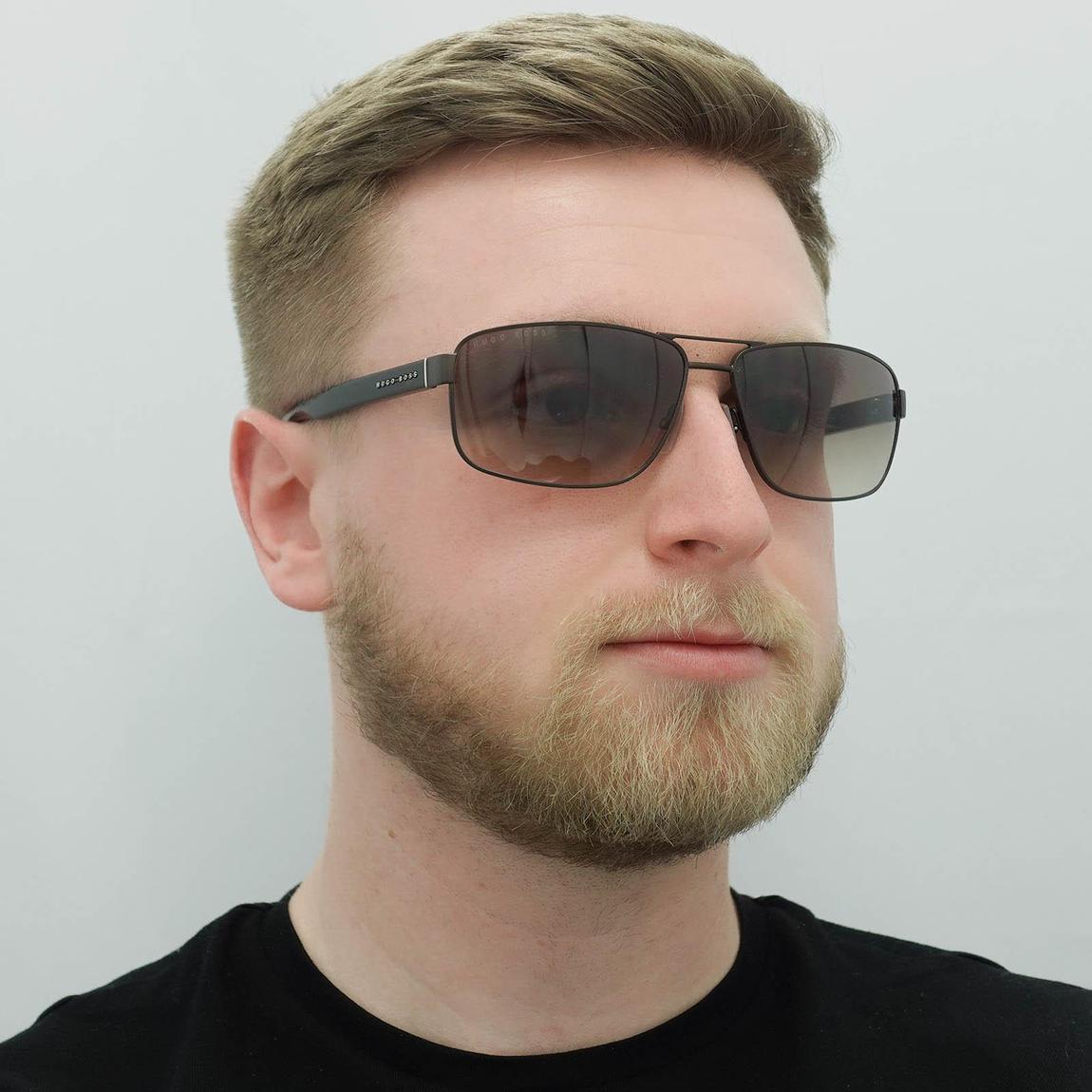 Hugo Boss Sunglasses 1035/S 4IN HA Matte Brown Brown Gradient main product photo