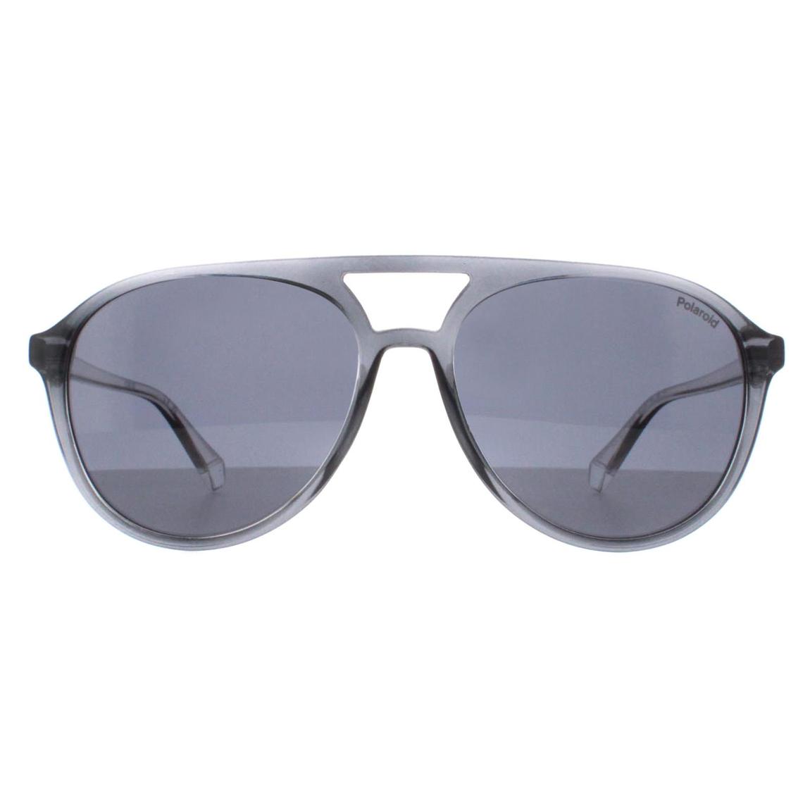 Polaroid Sunglasses PLD 4162/S 09V C3 Grey Blue Blue Polarized main product photo