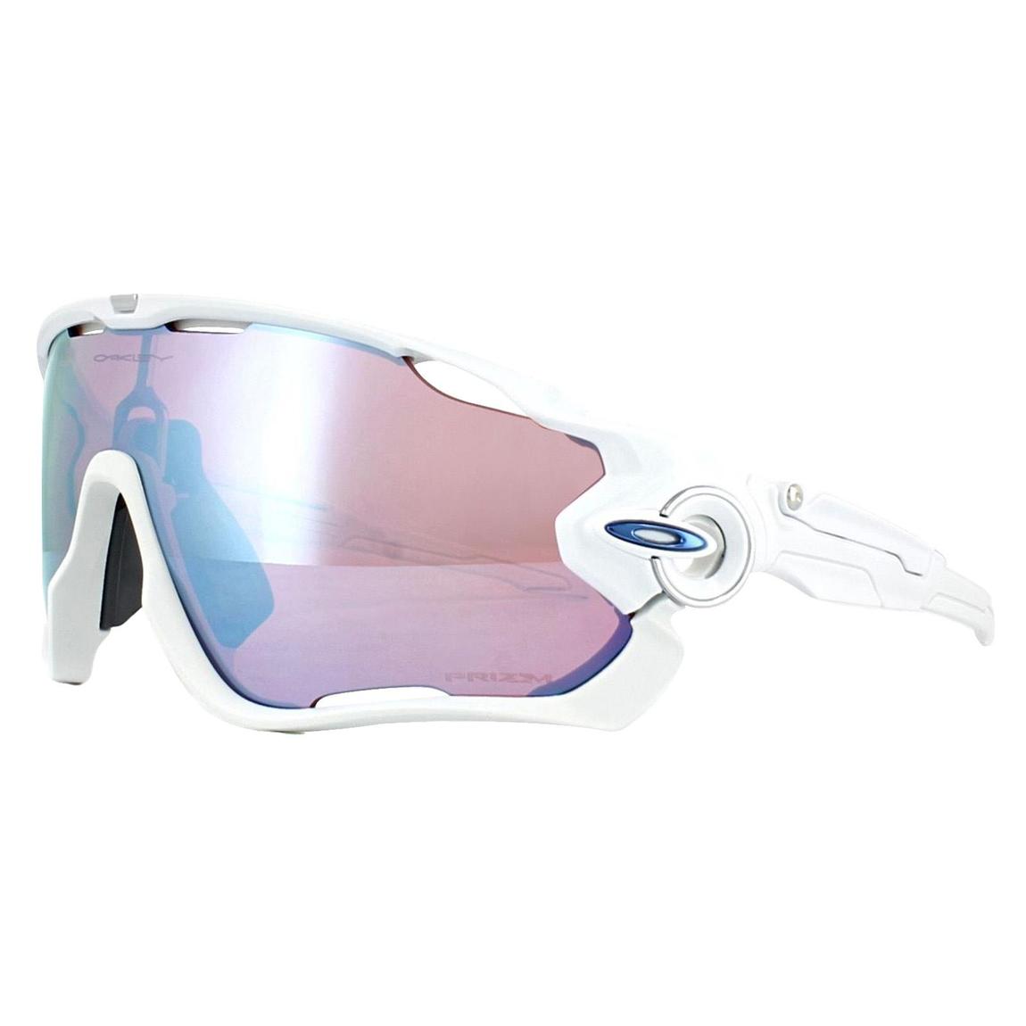 Oakley Sunglasses Jawbreaker OO9290-21 Polished White Prizm Snow Sapphire Iridium main product photo