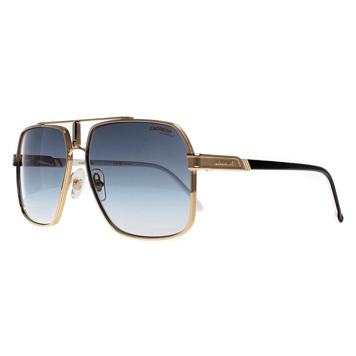 Carrera Sunglasses Carrera 1055/S J5G 08 Gold Blue Gradient main product photo