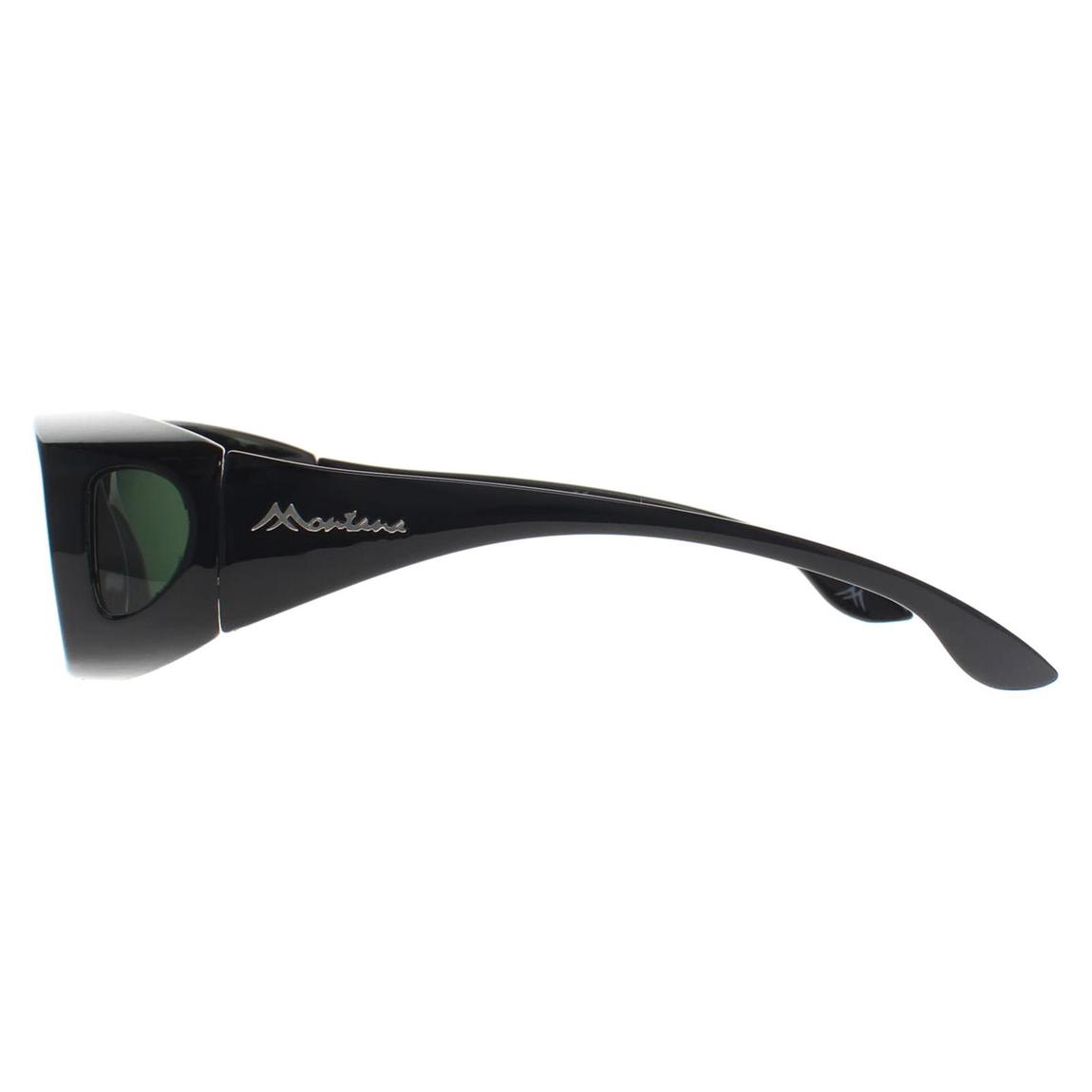 Montana Fit Over Glasses Sunglasses FO2 D Shiny Black G15 Polarized main product photo