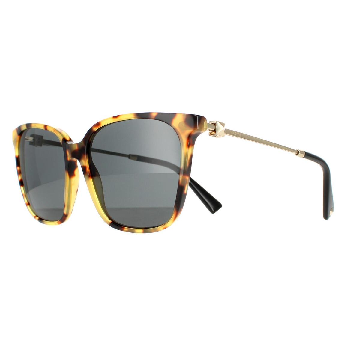 Valentino Sunglasses VA4078 503687 Havana Smoke Grey main product photo