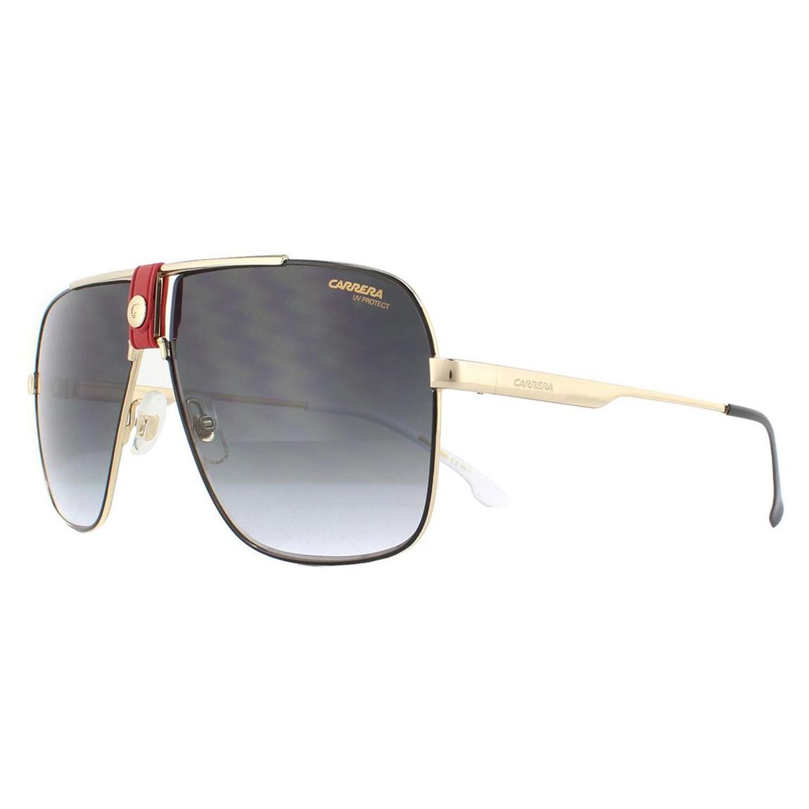Carrera Sunglasses 1018/S Y11 9O Gold Red Dark Grey Gradient main product photo