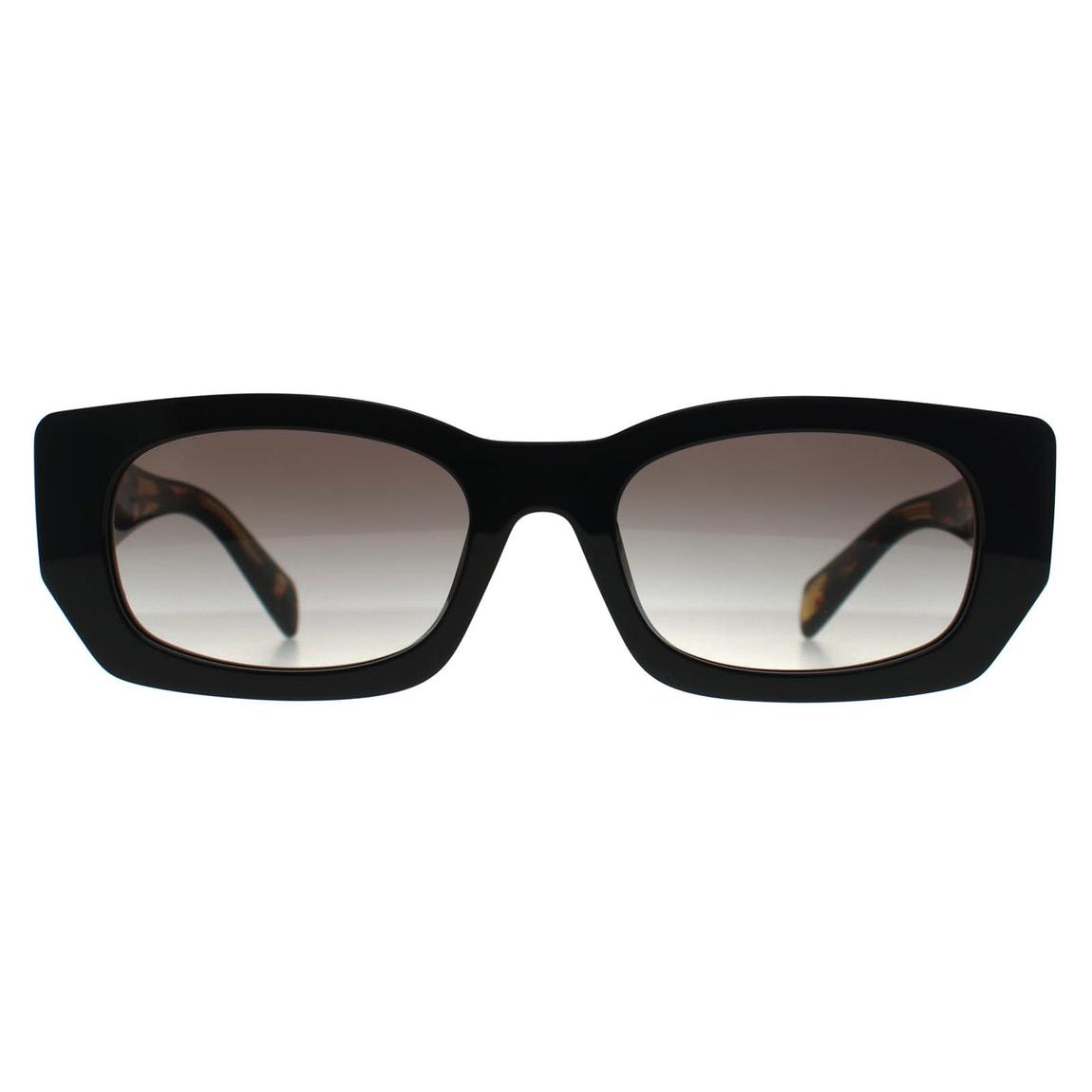 Prada Sunglasses PRB05S 3890A7 Black & Havana Grey Gradient main product photo