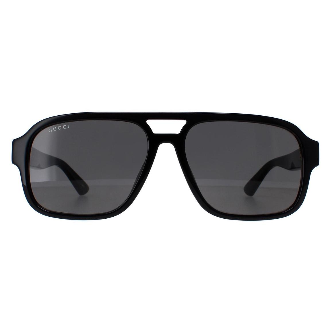 Gucci Sunglasses GG1342S 001 Black Smoke main product photo