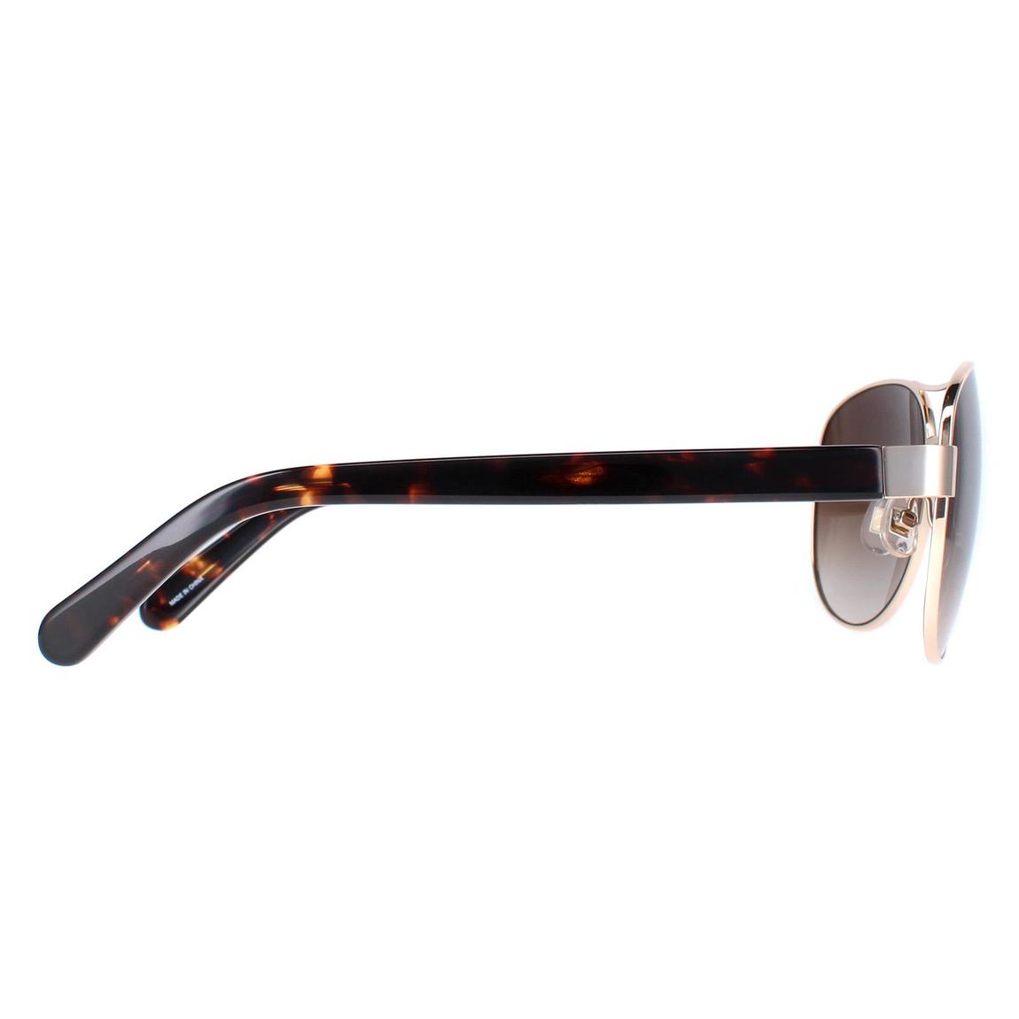 Kate Spade Sunglasses Dalia 2/S W15 B1 Gold Havana Brown Gradient main product photo