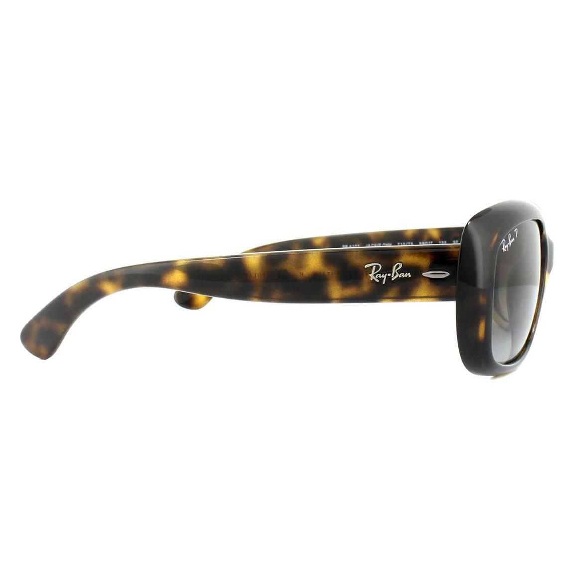 Ray-Ban Sunglasses Jackie Ohh 4101 710/T5 Tortoise Brown Gradient Polarized main product photo