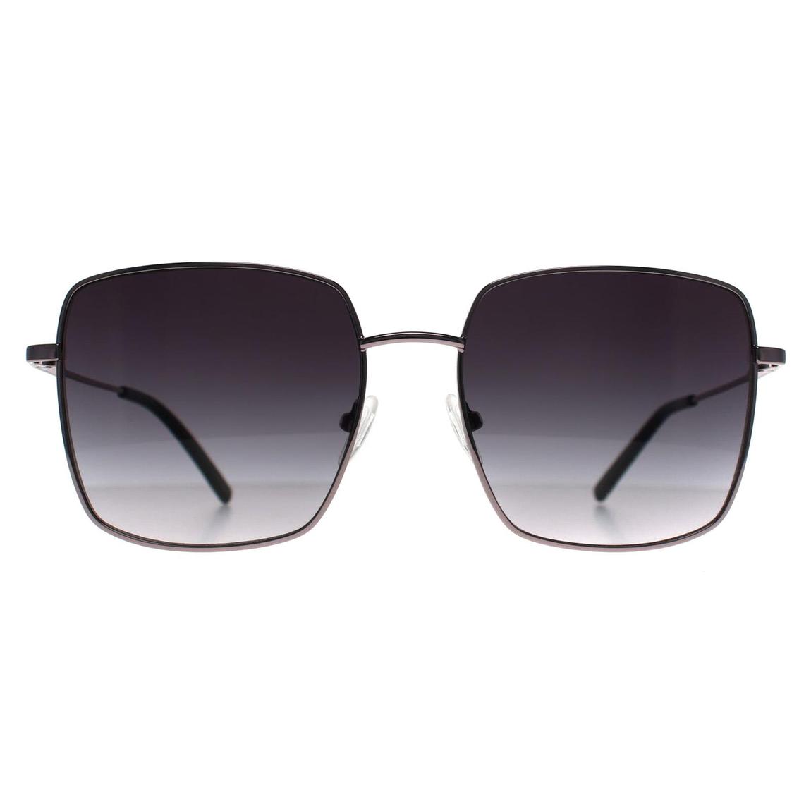 Calvin Klein Sunglasses CK22121S 051 Light Ruthenium Grey Gradient main product photo