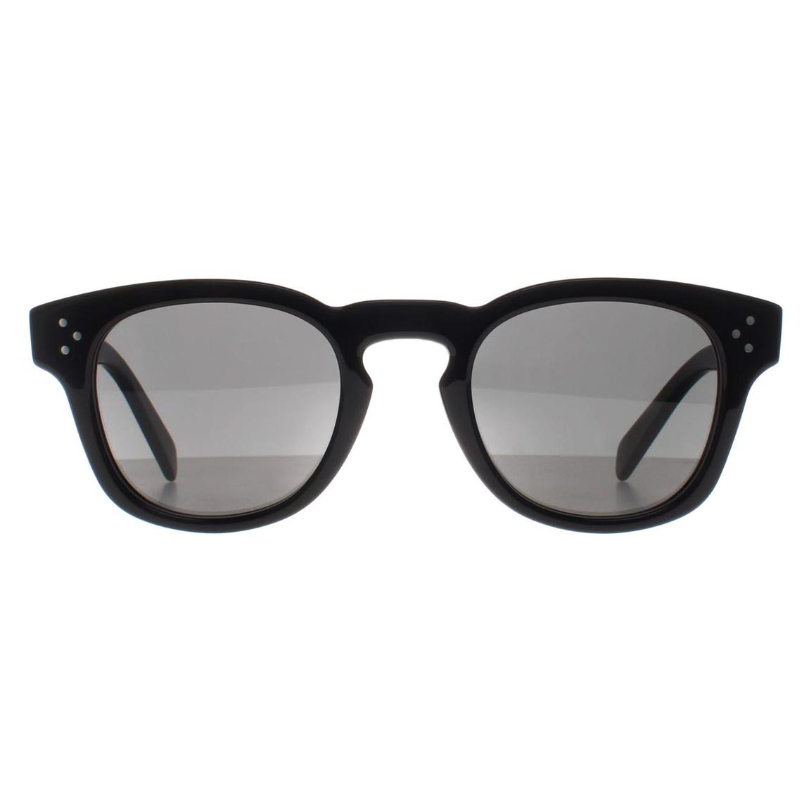 Celine Sunglasses Bold 3 Dots CL40233I 01A Shiny Black Smoke Grey main product photo