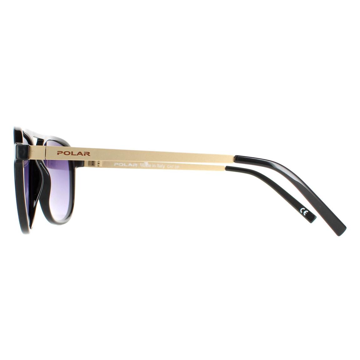 Polar Sunglasses Parker COL.77 Black Grey Purple Gradient main product photo