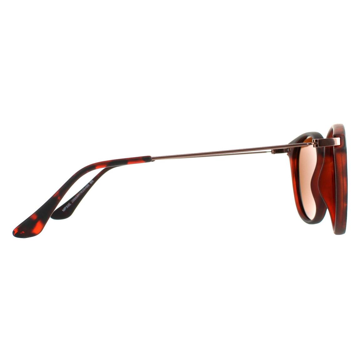 Montana Sunglasses MP33 E Havana Rubbertouch Brown Polarized main product photo