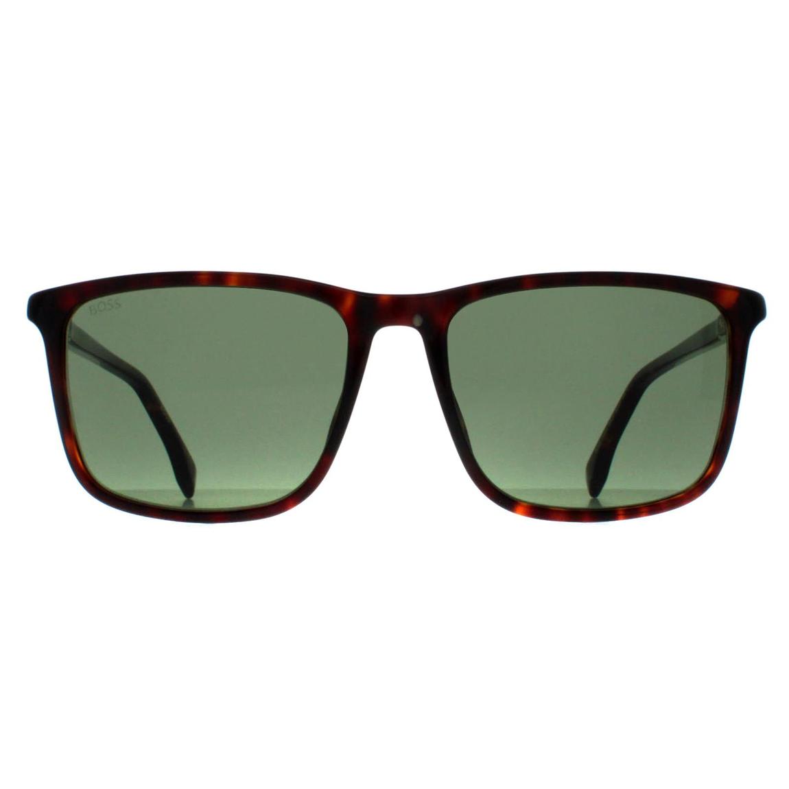 Hugo Boss Sunglasses BOSS 1434/S 086 QT Havana Green main product photo