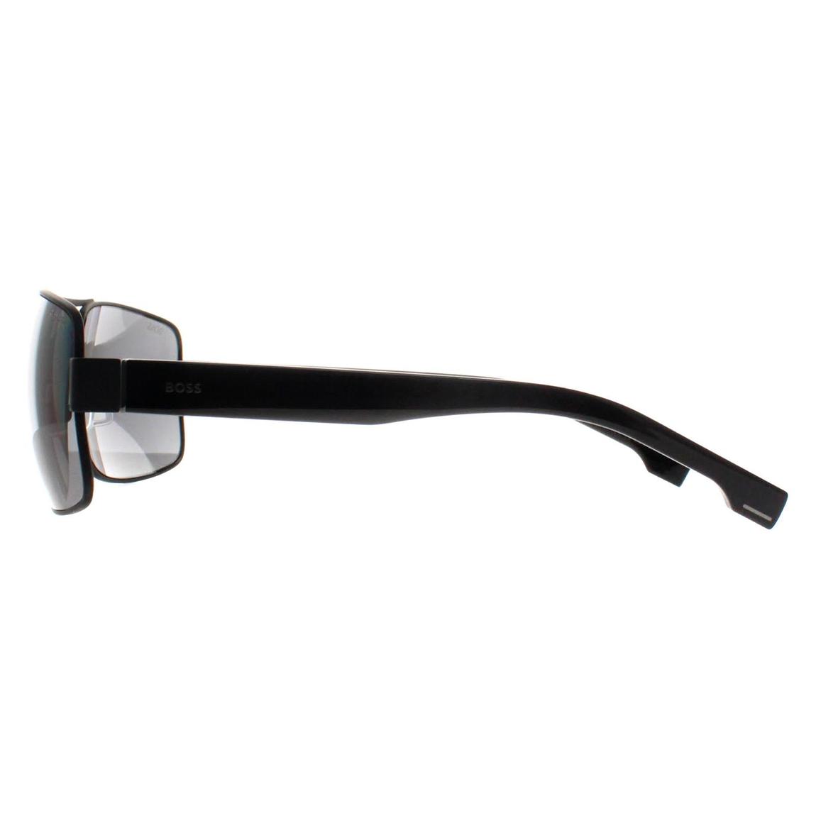 Hugo Boss Sunglasses BOSS 1761/S 003/M9 Matte Black Grey Polarized main product photo