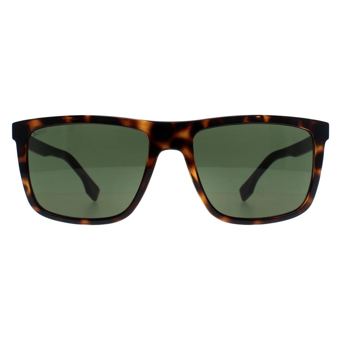 Hugo Boss Sunglasses BOSS 1699/S 086 QT Dark Havana Green main product photo