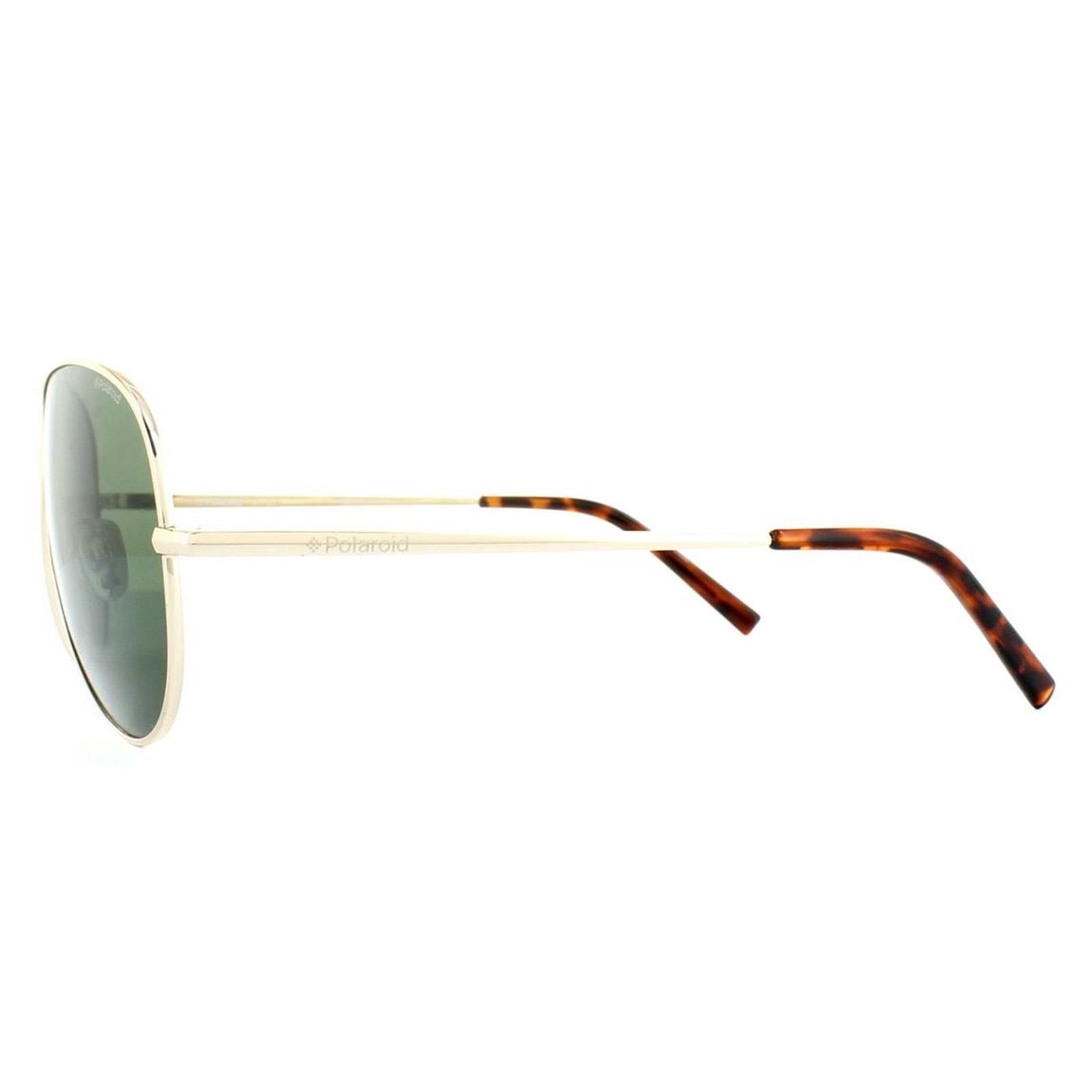 Polaroid Sunglasses PLD 1017/S 3YG H8 Light Gold Green Polarized main product photo