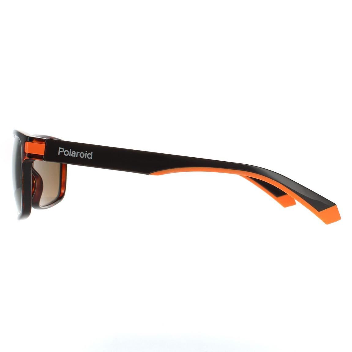 Polaroid Sunglasses PLD 2121/S L9G SP Havana Orange Bronze Polarized main product photo