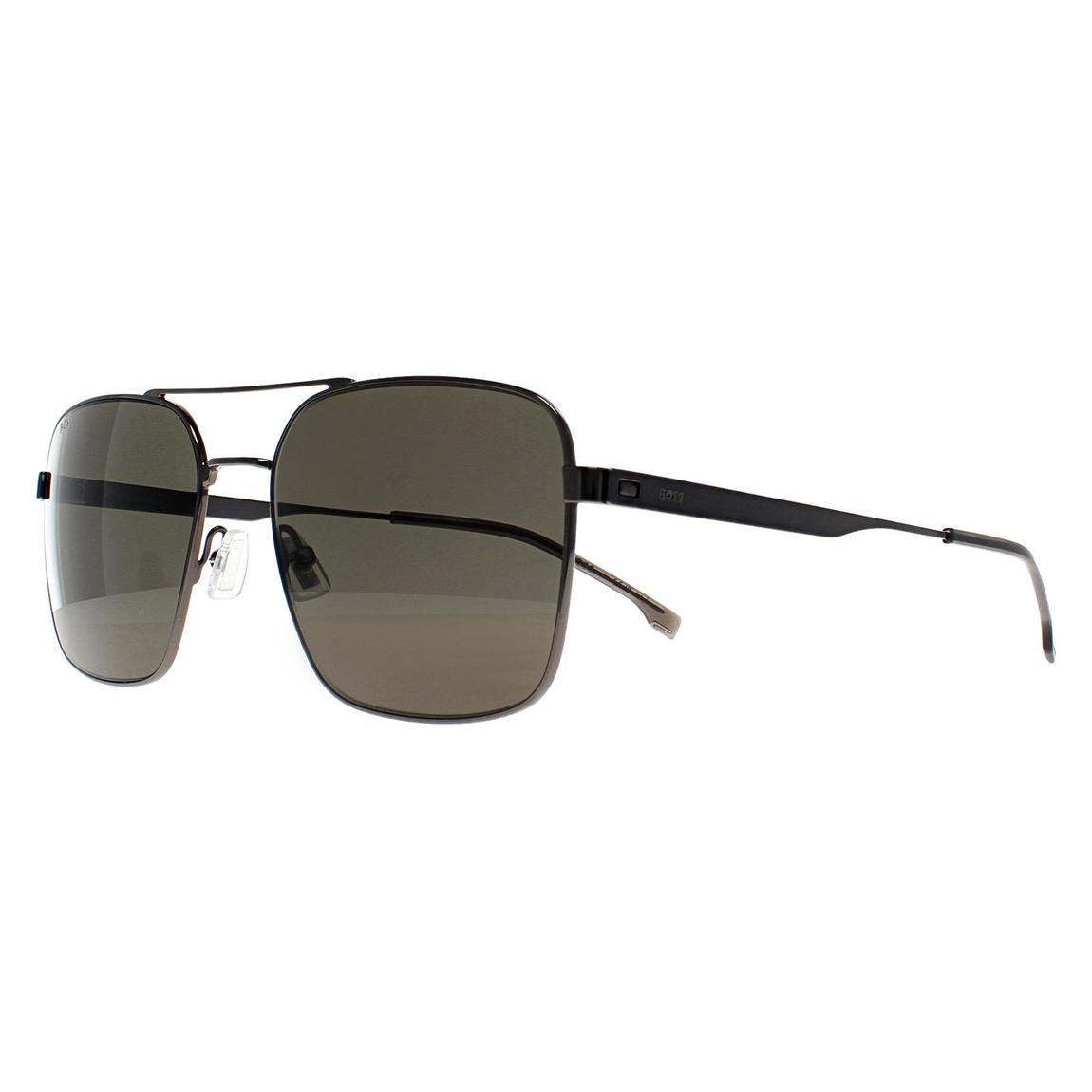 Hugo Boss Sunglasses BOSS 1695/S KJ1 IR Dark Ruthenium Grey main product photo