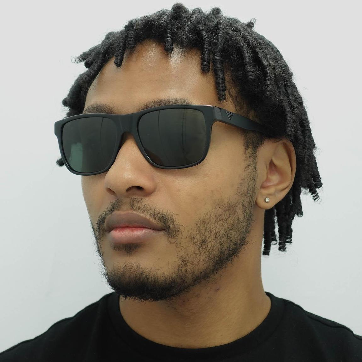 Emporio Armani Sunglasses 4035 501771 Black Grey Green main product photo