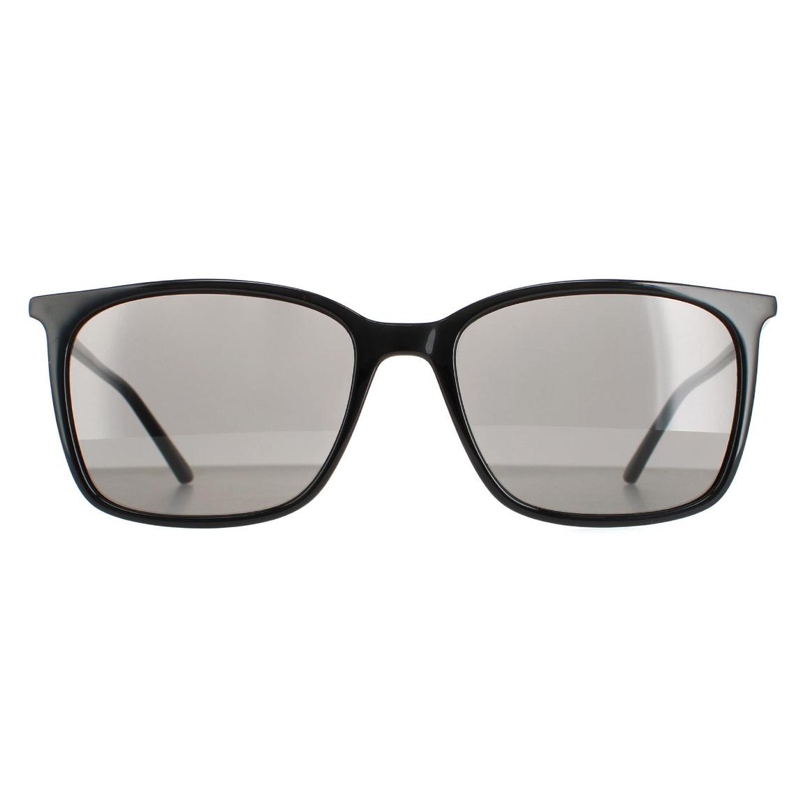 Calvin Klein Sunglasses CK18534S 001 Black Solid Smoke main product photo