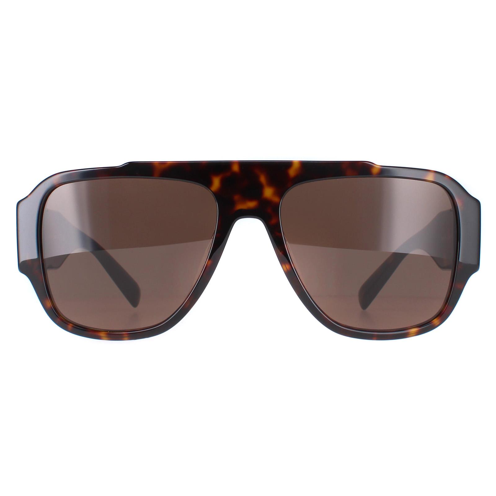 Versace Sunglasses VE4436U 108/73 Havana Dark Brown main product photo