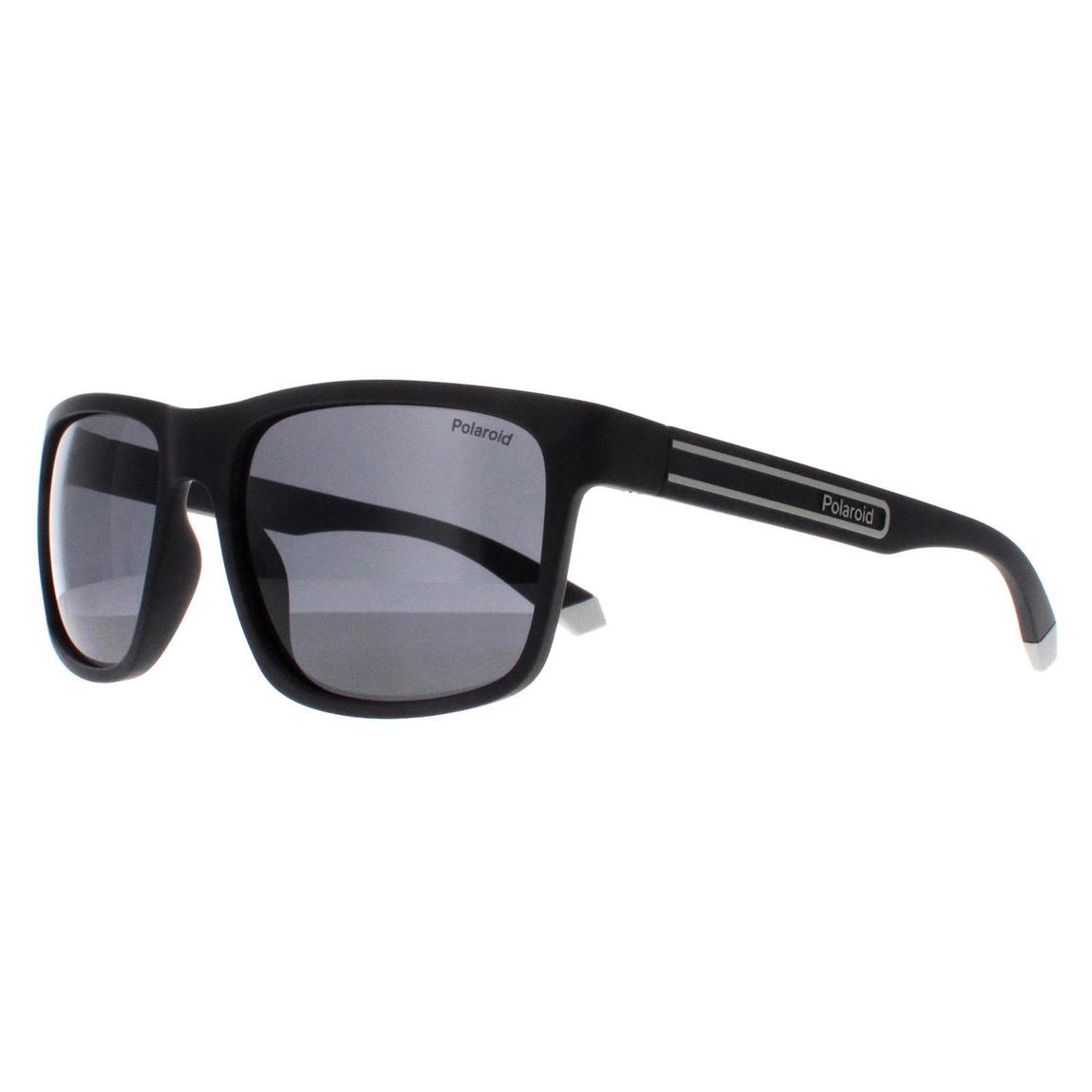 Polaroid Sunglasses PLD 2157/S 003 M9 Matte Black Grey Polarized main product photo