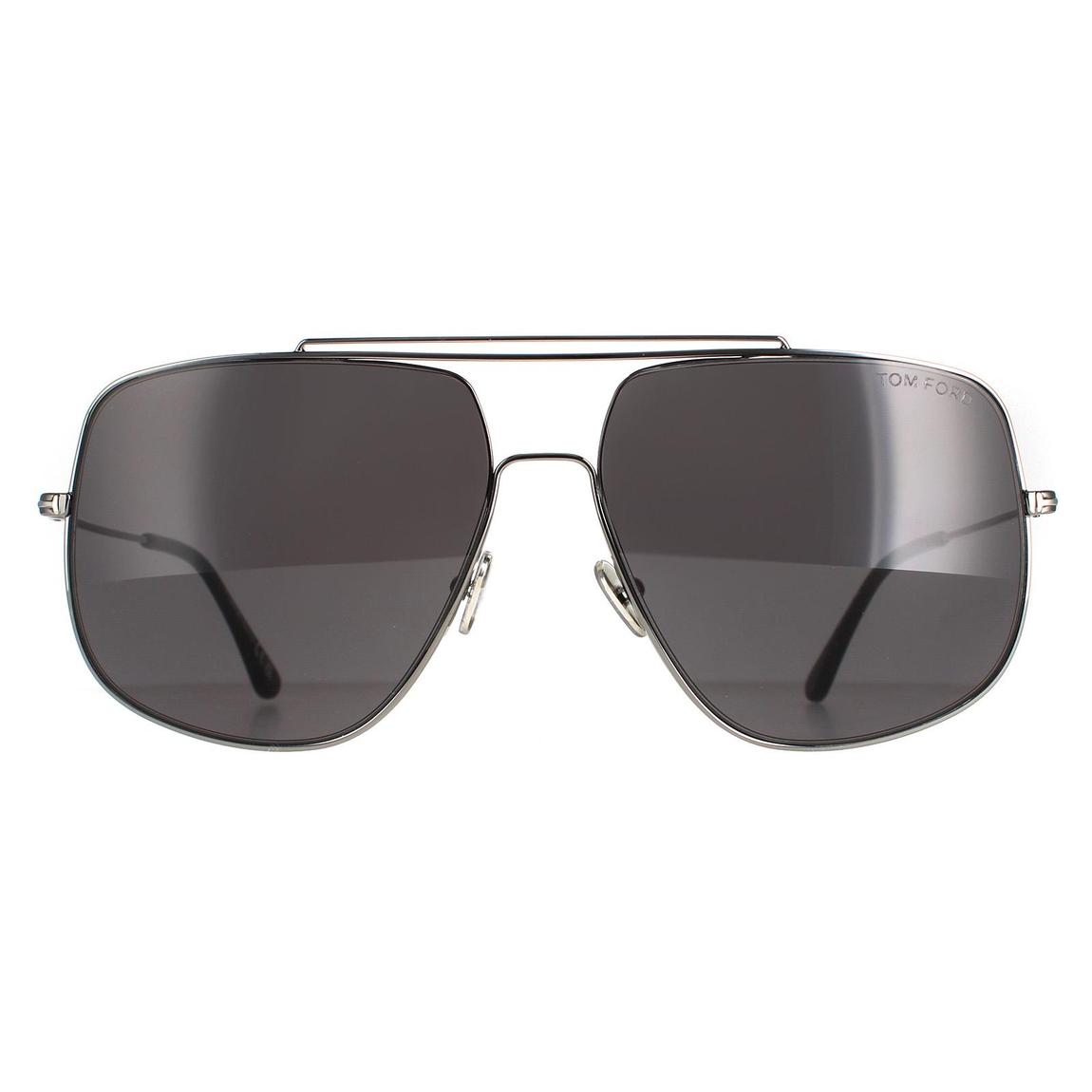 Tom Ford Sunglasses FT0927 Liam 12A Ruthenium Grey main product photo