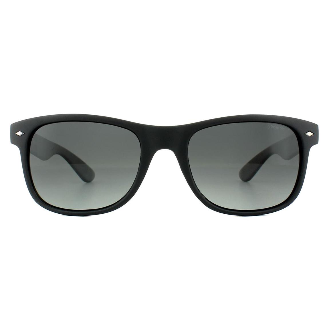 Polaroid Sunglasses PLD 1015/S DL5 LB Matt Black Smoke Grey Gradient Polarized main product photo