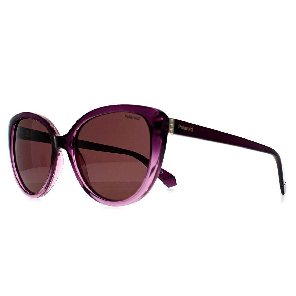 Polaroid Sunglasses PLD 4176/S/X B3V KL Violet Fade Violet Polarized main product photo