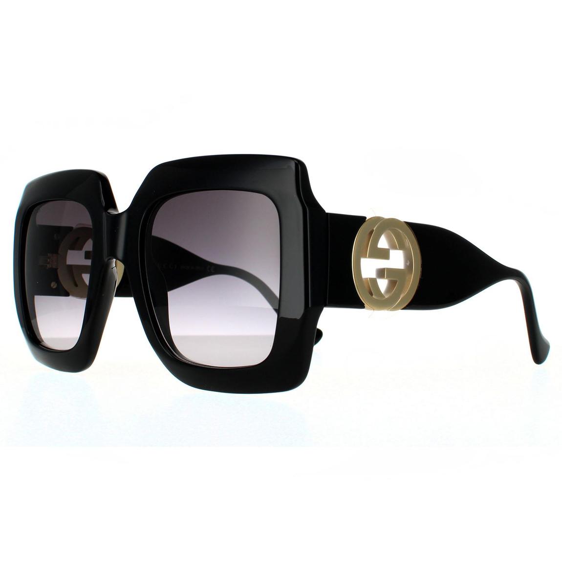 Gucci Sunglasses GG1022S 006 Black Grey Gradient main product photo